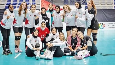 Jordan Women’s Volleyball Team Races Iraq for West Asia Silver